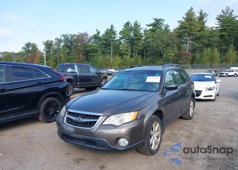 2008 Subaru Outback 2.5I/2.5I L.l. Bean Edition from USA, damaged, VIN 4S4BP61C087336441